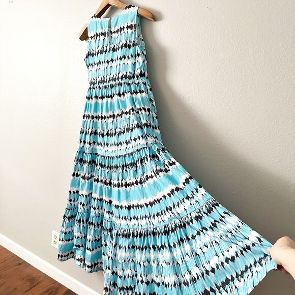Tyler Boe Sleeveless Tiered Circle Maxi Dress Women's Size‎ Small light blue - Picture 10 of 14